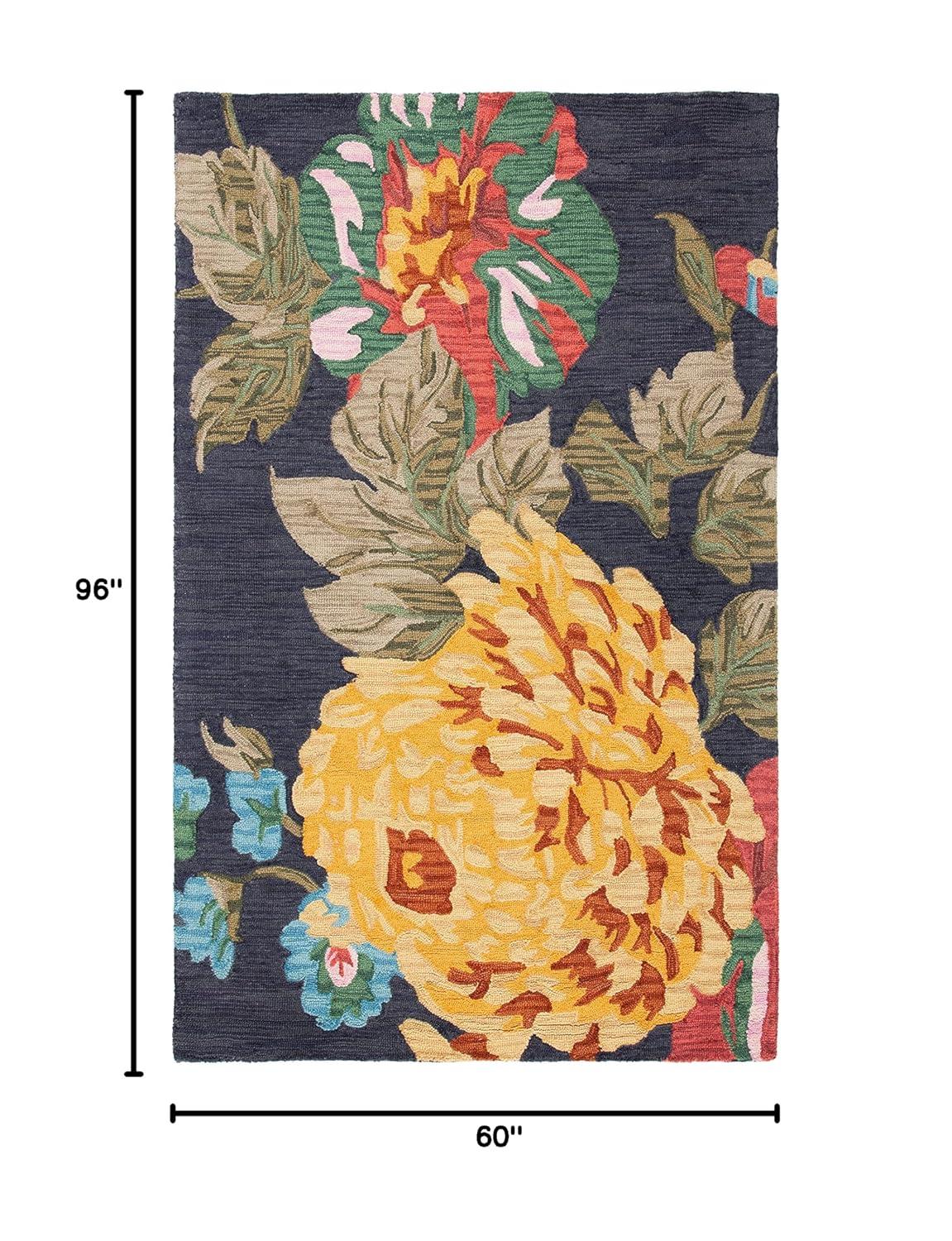 Arber Jardin Hand Tufted Wool Floral Rug