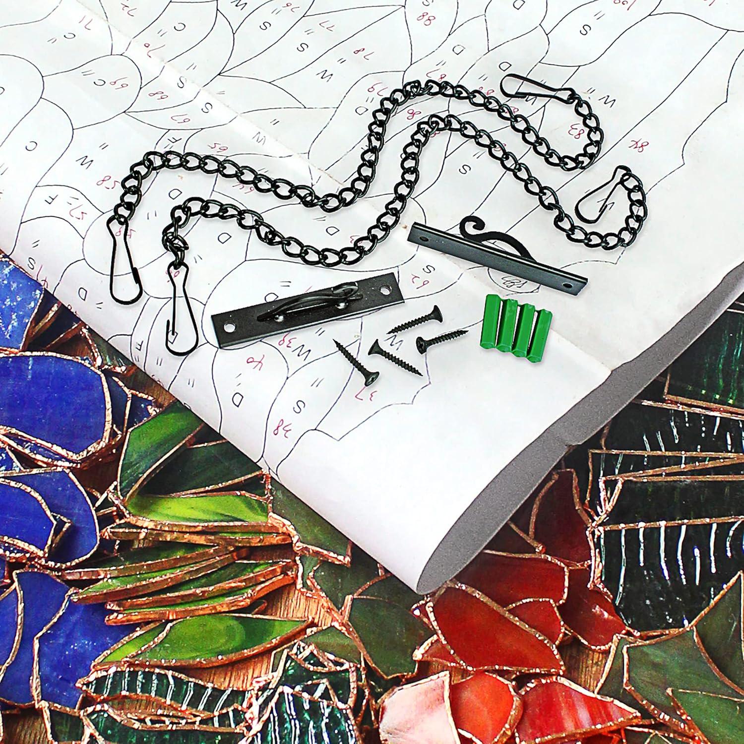 Design Toscano Asian Koi Stained Glass Window Panel