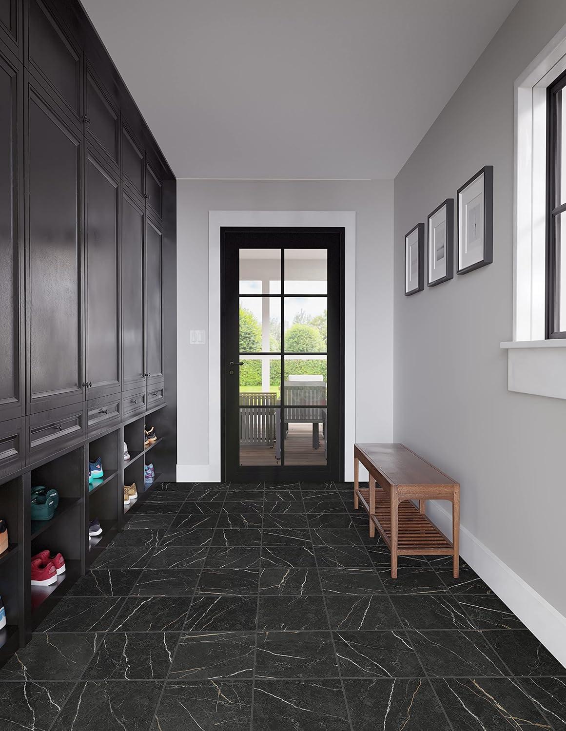 Daltile Perpetuo 12" x 12" Porcelain Marble Look Floor & Wall Tile