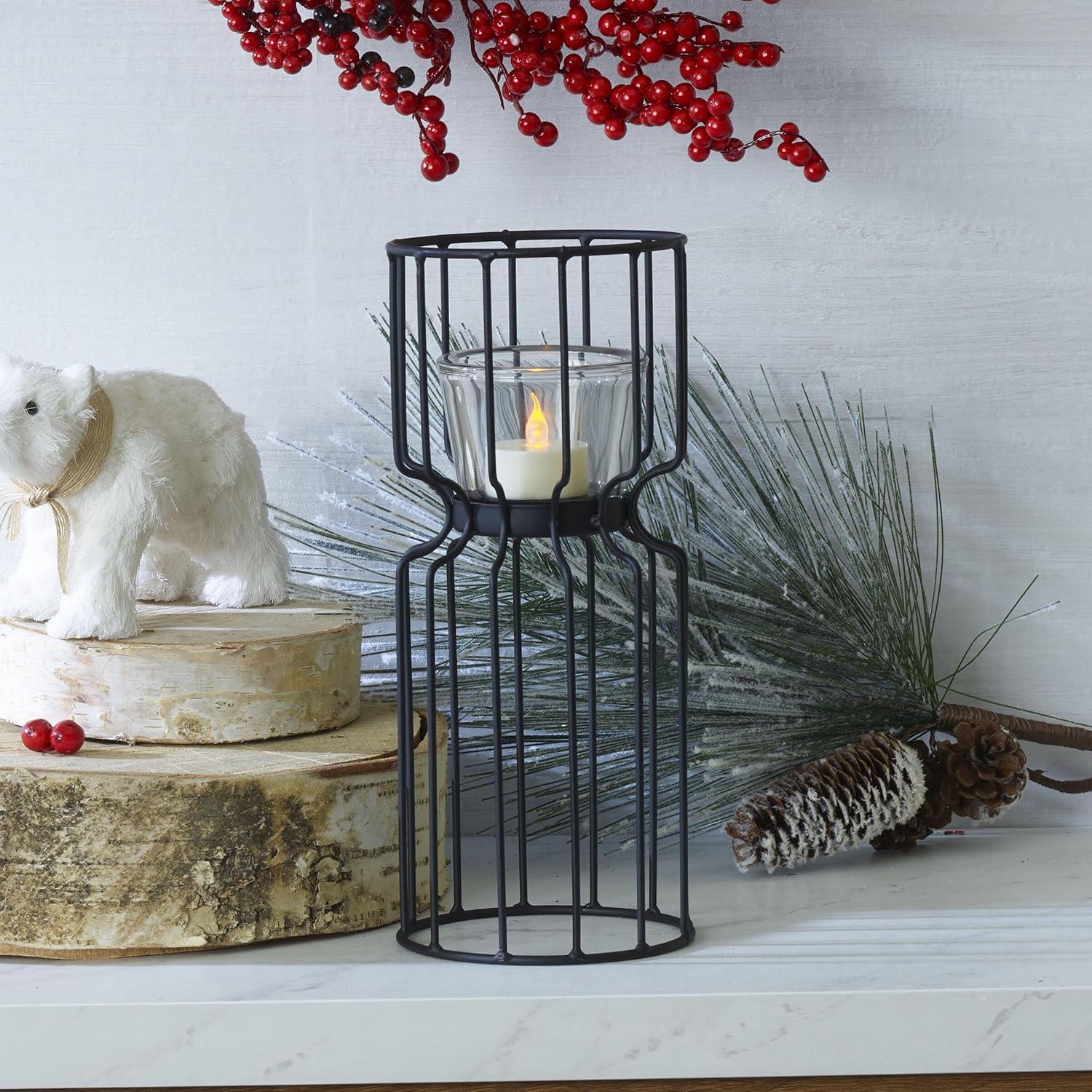 Elements Elements Metal Tabletop Votive Holder