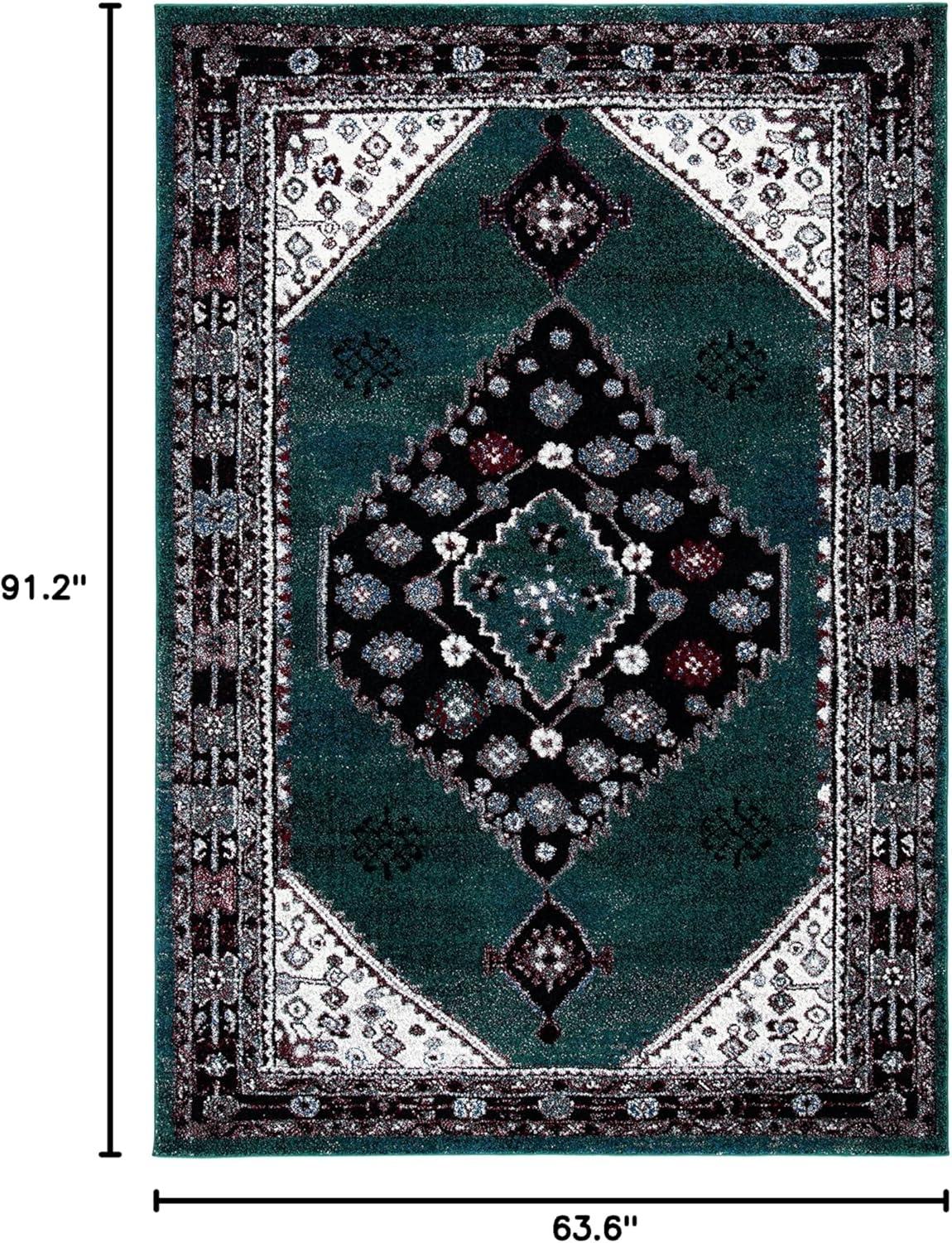 Vintage Hamadan VTH202 Power Loomed Area Rug  - Safavieh