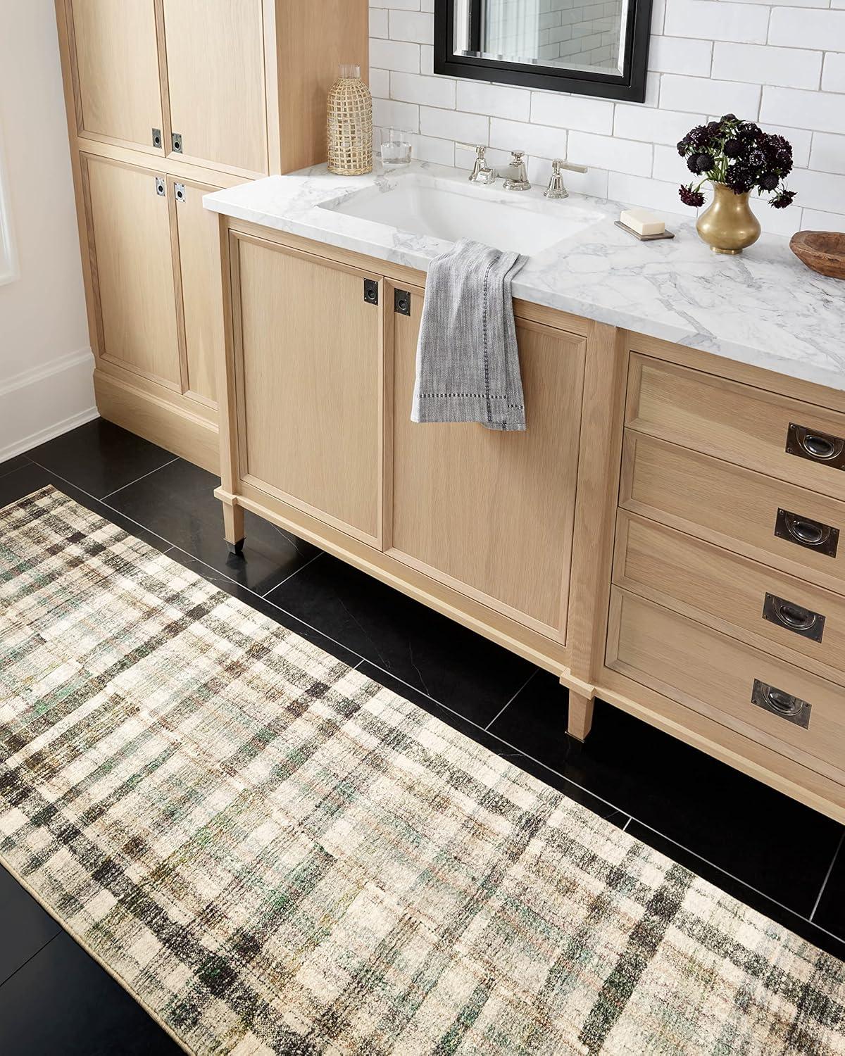 Humphrey Rug by Chris Loves Julia x Loloi - Forest and Multi / 5' x 7'