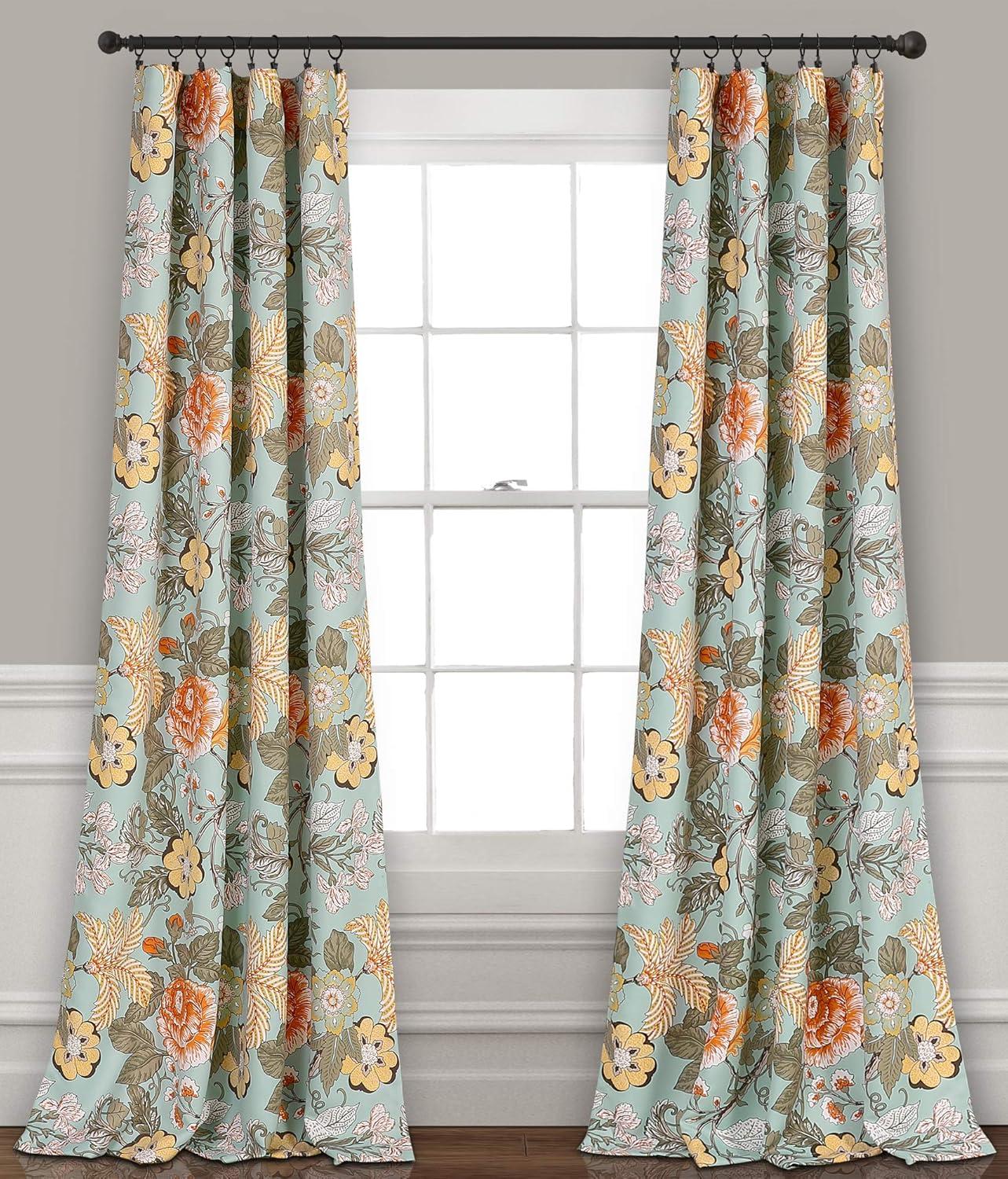 Polyester Room Darkening Curtain Pair