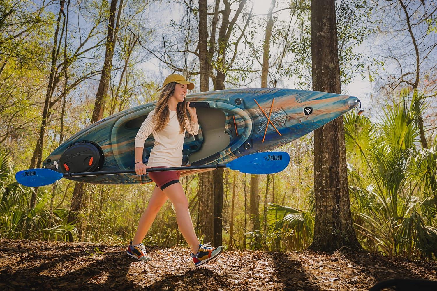 Pelican - Argo 100XR - Recreational Sit-In Kayak - 10 ft - Cosmos