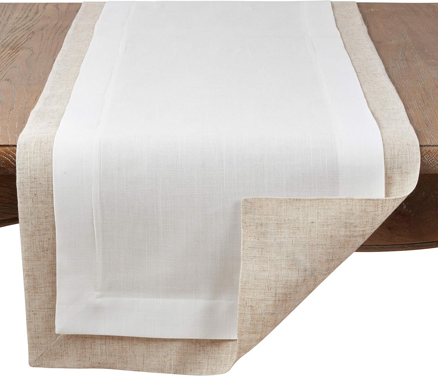 Saro Lifestyle Double Layer Table Runner