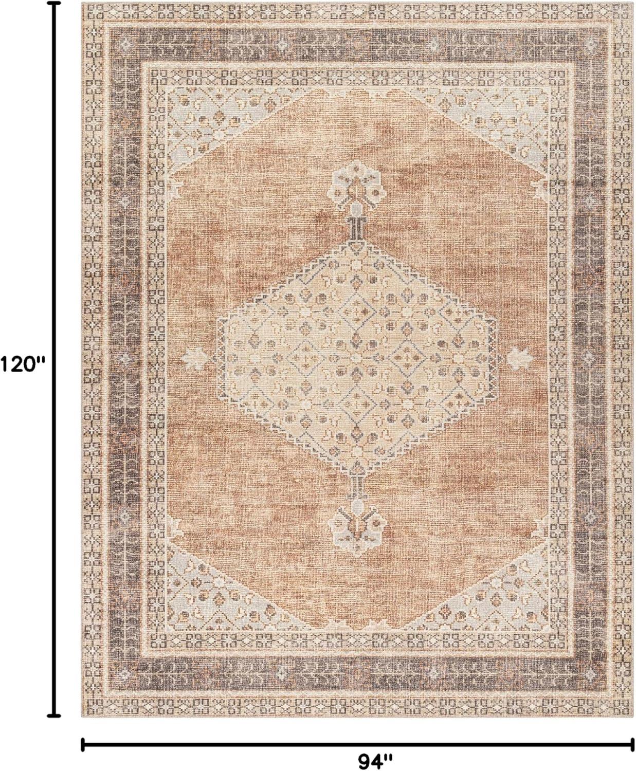 Becki Owens x Livabliss Lila Oriental Brown/Beige Area Rug