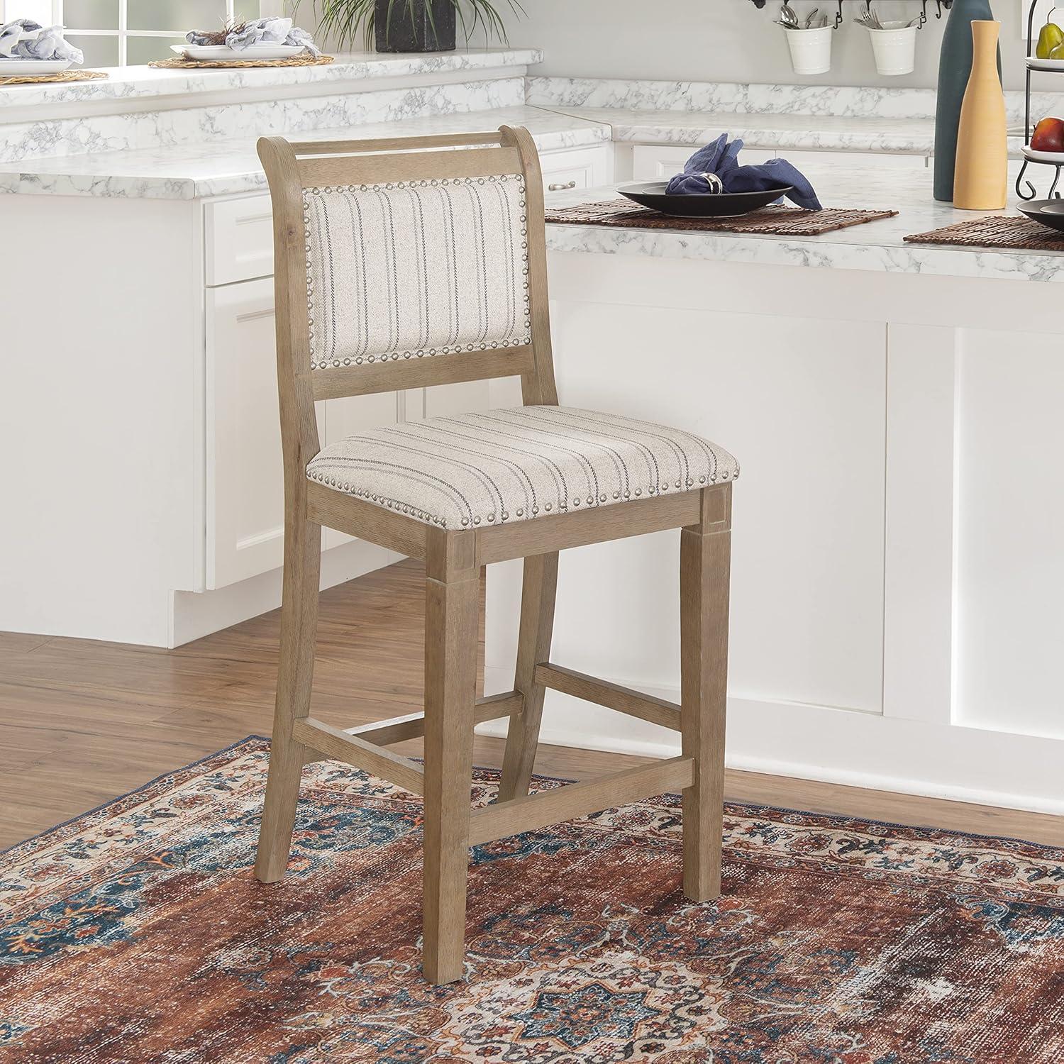 Emmy Counter Height Barstool - Linon