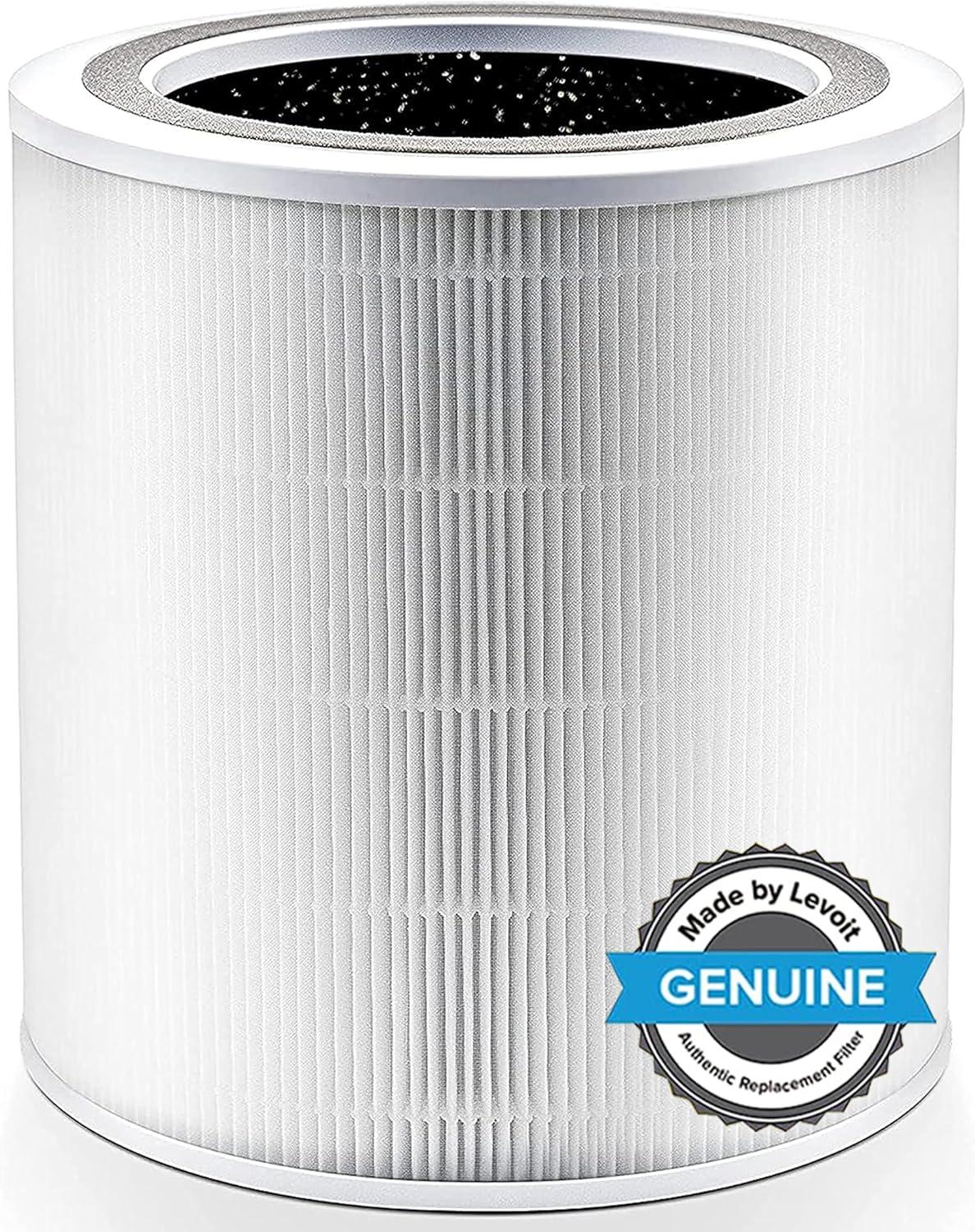 Levoit PlasmaPro 400S Replacement Filter: True HEPA, Captures Odors, Mold, Dust, Pet Dander, Compatible with Levoit Air Purifiers