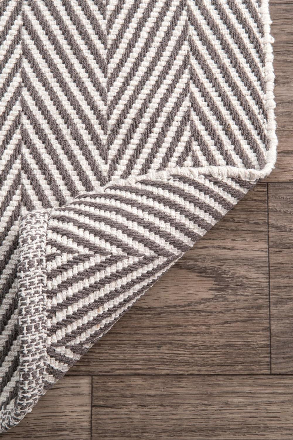 nuLOOM Kimberely Hand Loomed Accent Rug, 3' x 5', Gray