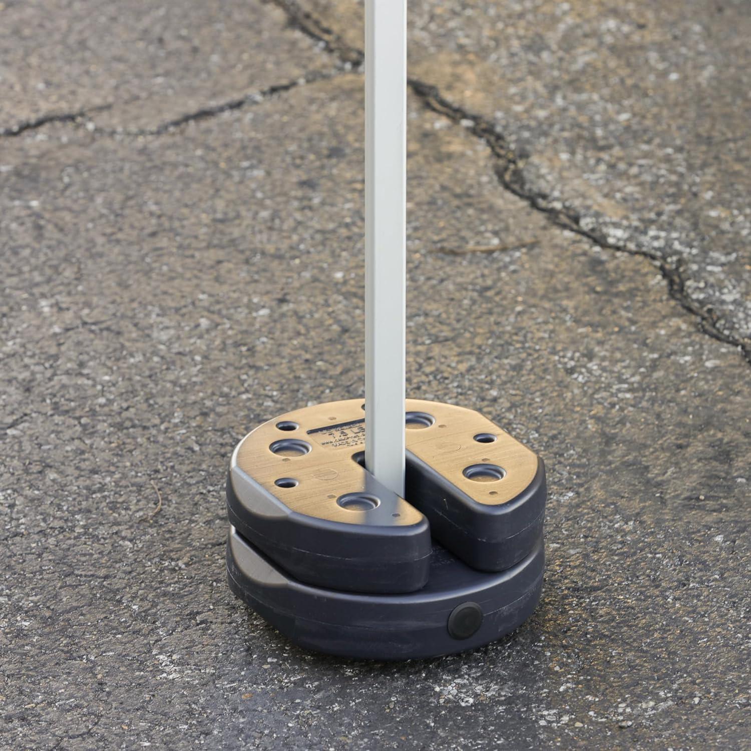 US Weight 20lb Canopy Weight Set for Securing Canopies, Tents, and Umbrellas at Outside Events