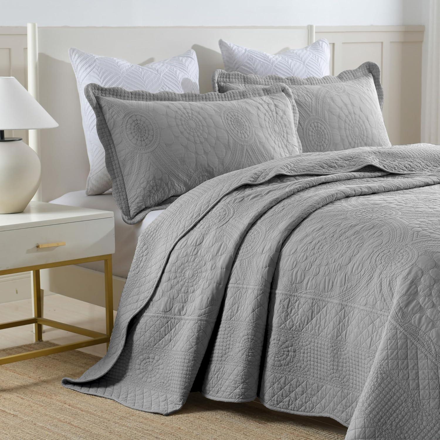 MarCielo Tfshasta Cotton Twill Patchwork Quilt Set