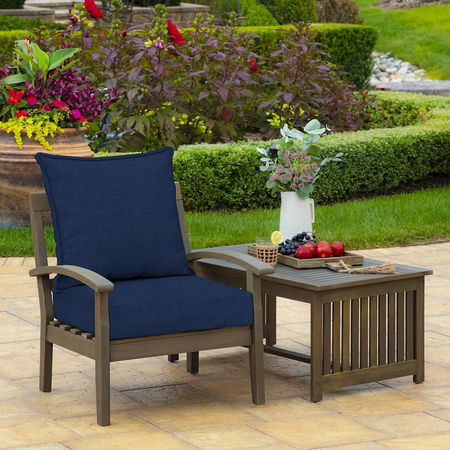 Arden 24"x24" Outdoor Deep Seat Cushion Set