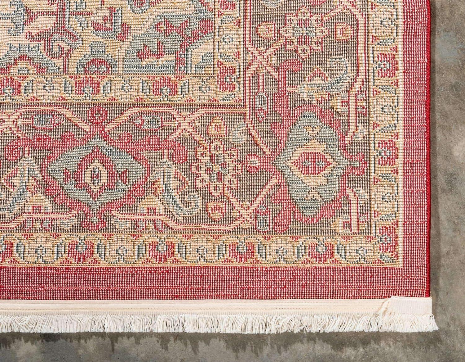 Unique Loom 2' 0 x 3' 1 Red Sahand Ardashir Area Rug