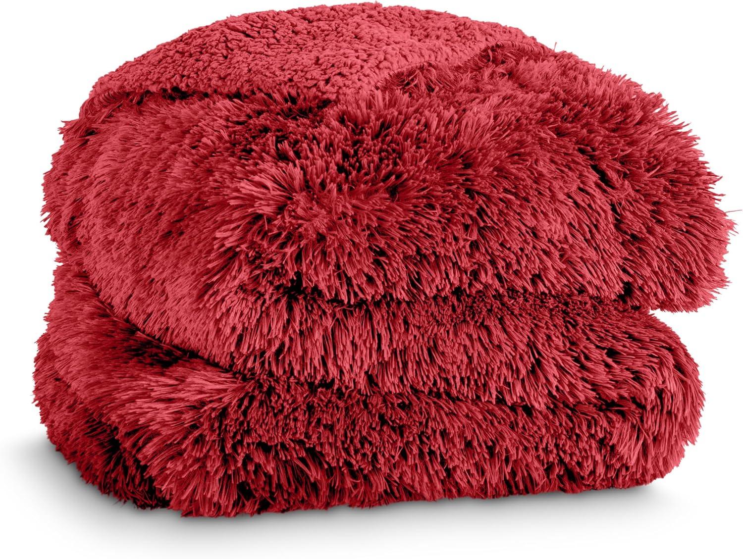 Bare Home Shaggy Faux Fur Sherpa Blanket