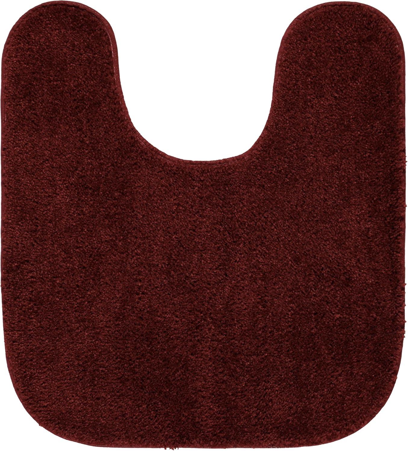 Garland Rug Traditional Bath Rug Set, 4-Piece, Chili Pepper Red