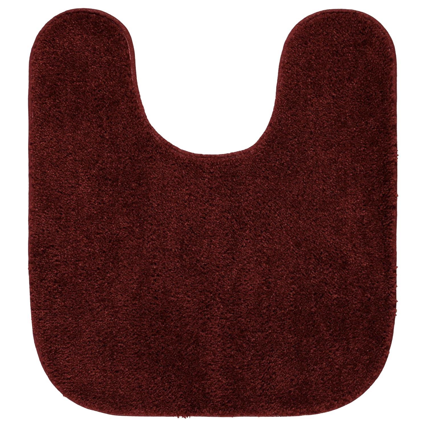 Garland Rug Traditional Bath Rug Set, 4-Piece, Chili Pepper Red