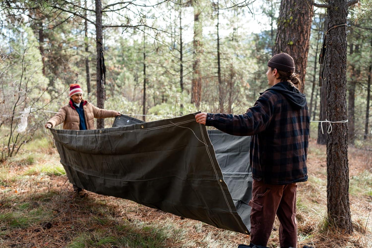 Stansport Heavy-Duty Canvas Tarp 8' x 10' | Wayfair