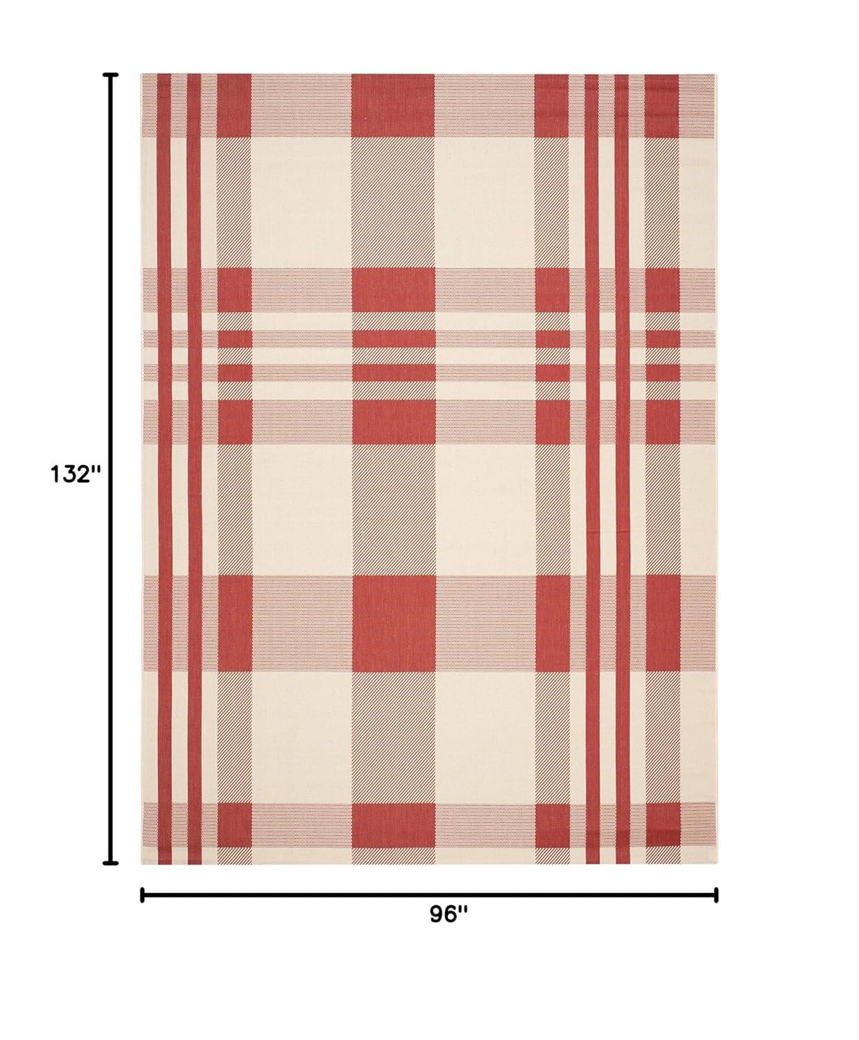 Courtyard Performance Plaid Rug