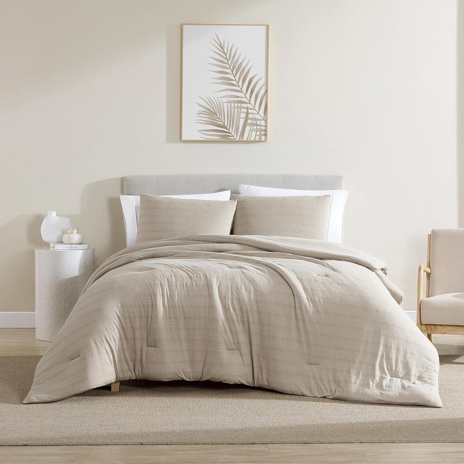 1888 Mills True Comfort Cotton Blend Jersey Knit Comforter Set