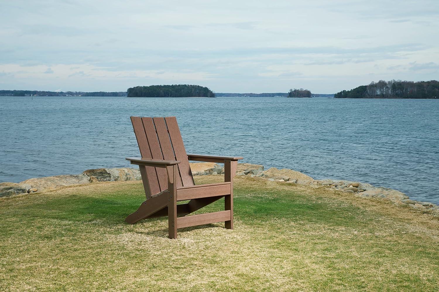 Signature Design by Ashley Casual Emmeline Adirondack Chair  Brown