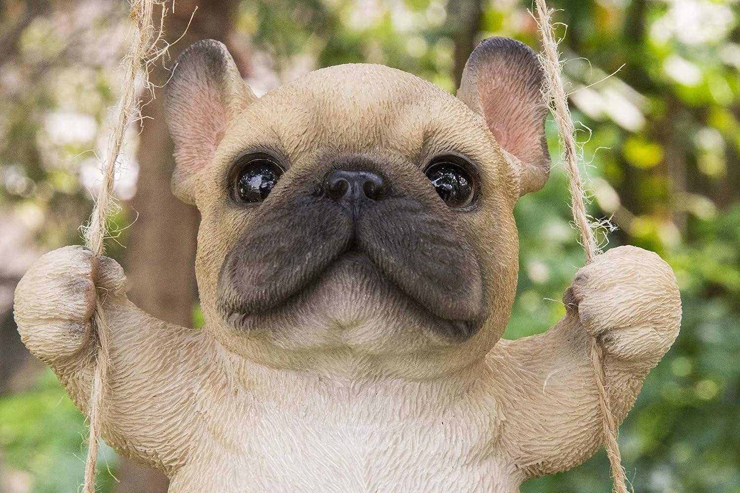 Hi-Line Gift 87704-K French Bulldog On Swing