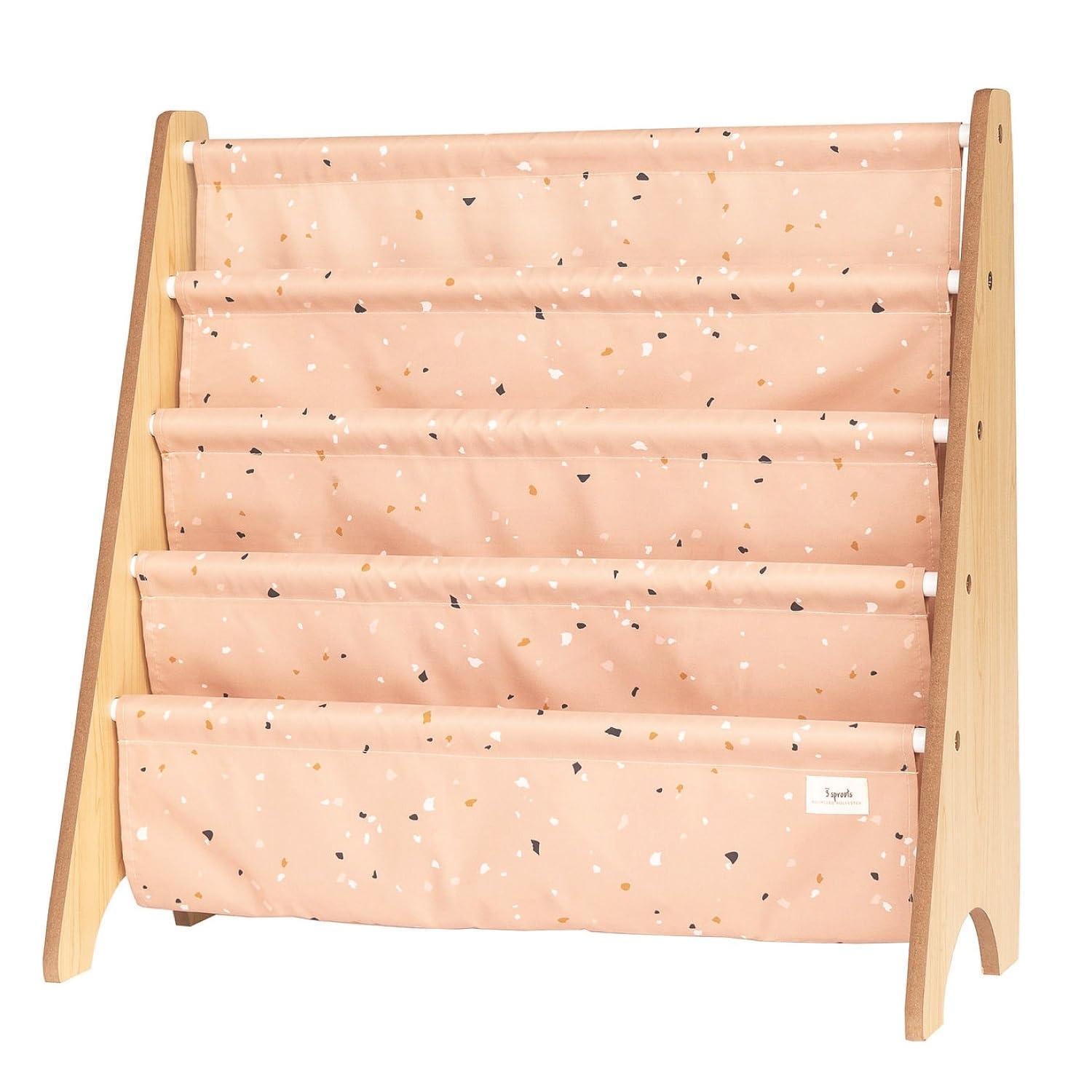 3 Sprouts - Book Shelf - Kids Book Rack Organizer  - Baby Room Bookcase