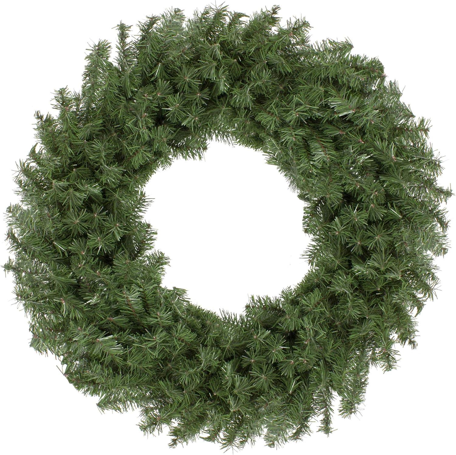 Canadian Pine Artificial Christmas Wreath Unlit