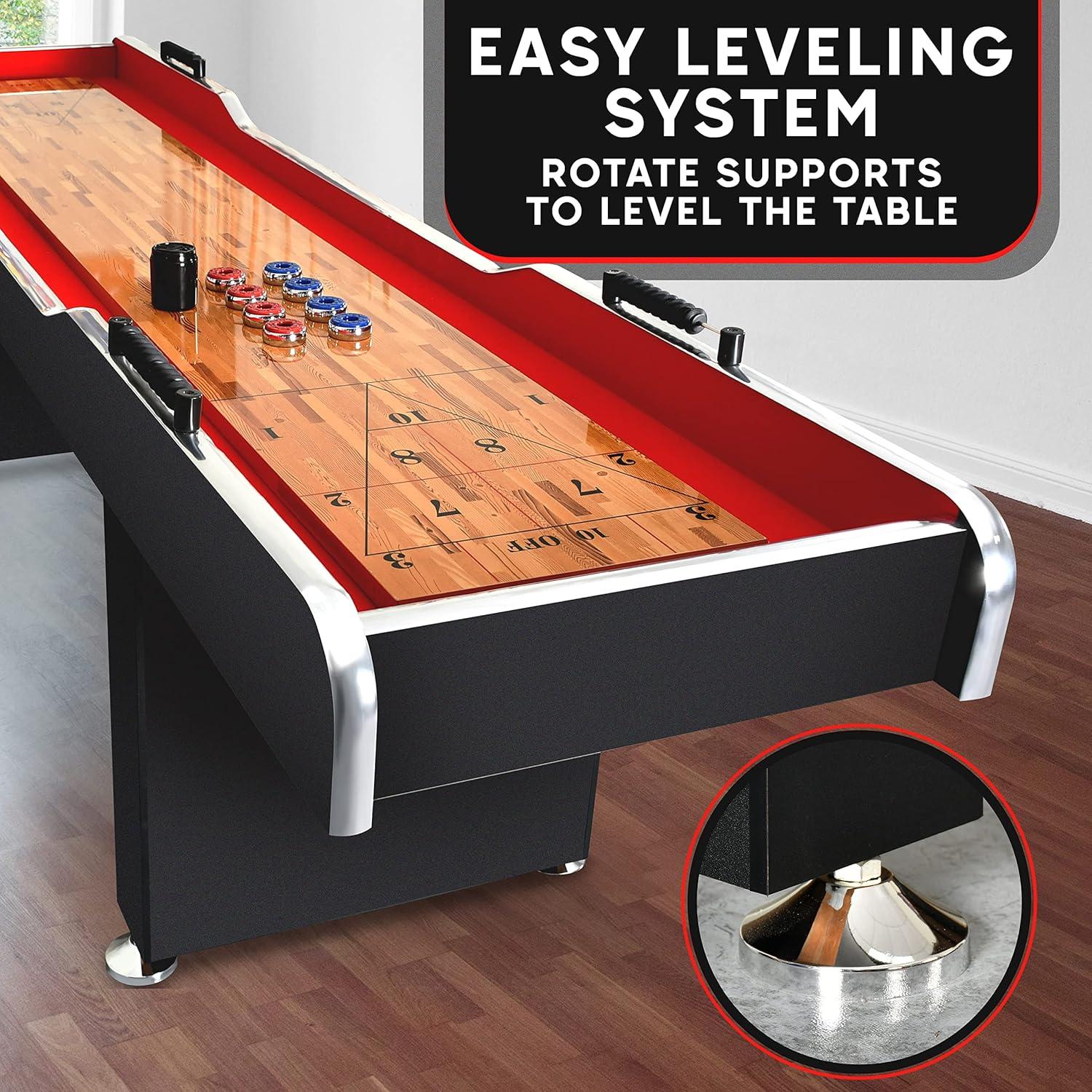 SereneLife 24.25'' 4 -Player Manufactured Wood Table Top Hockey