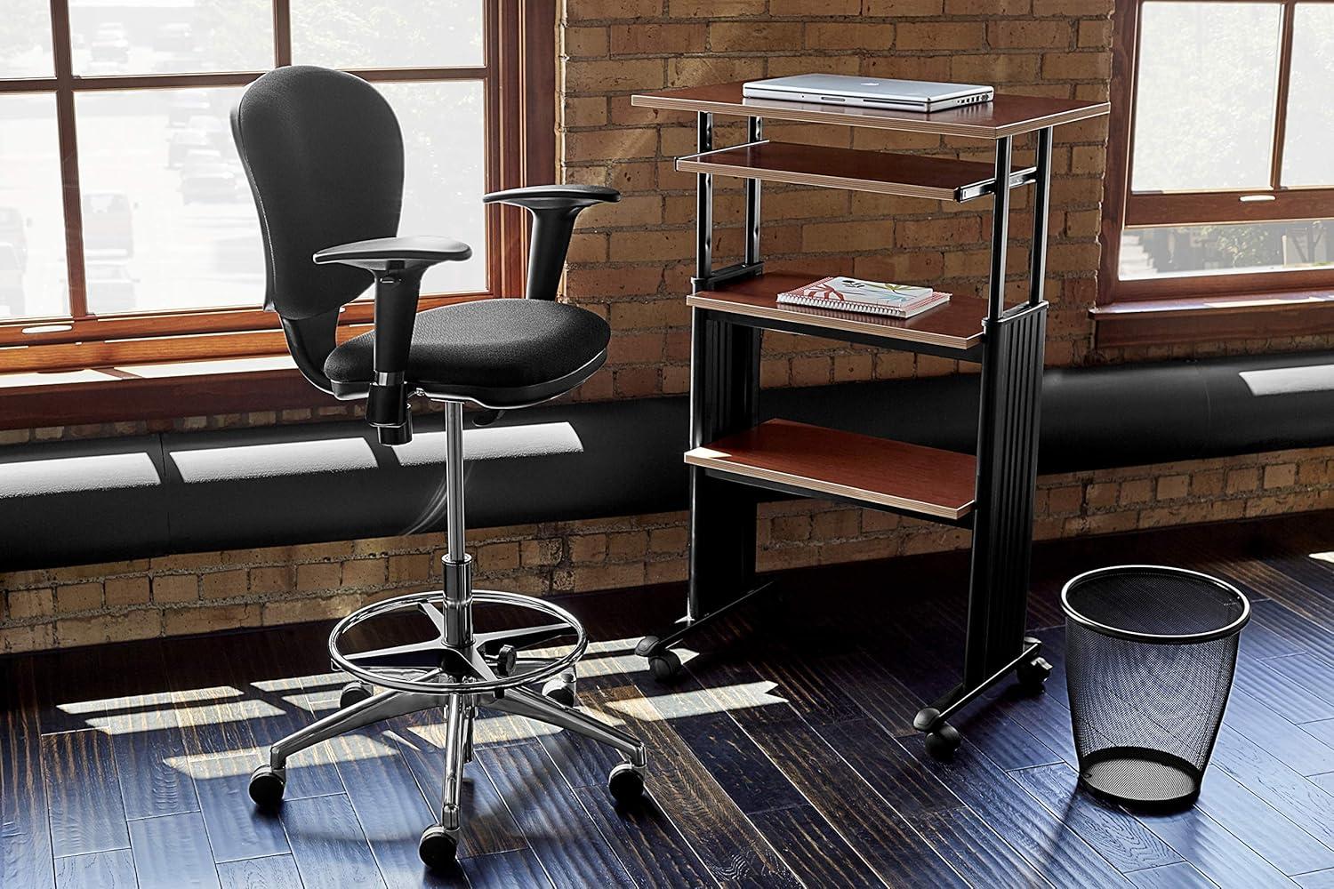 Safco Products Company MUV Adjustable Stand-Up Workstation AV Cart