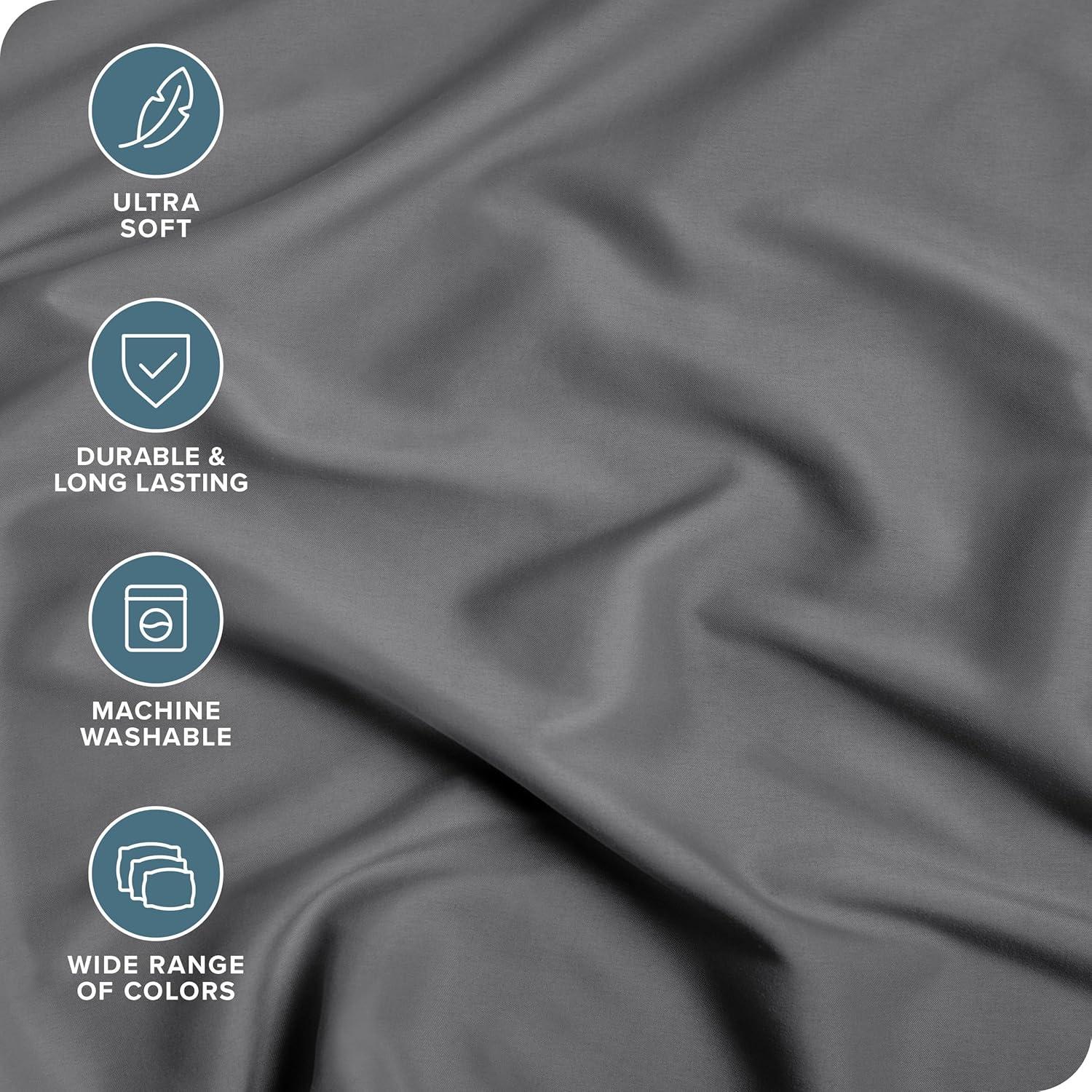 Ultra-soft Microfiber Deep Pocket Fitted Sheet