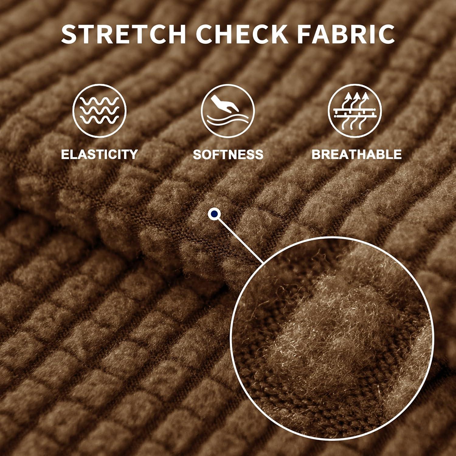 Stretch Sofa Seat Cushion Cover Couch Covers Furniture Protector (Sofa, Coffee)