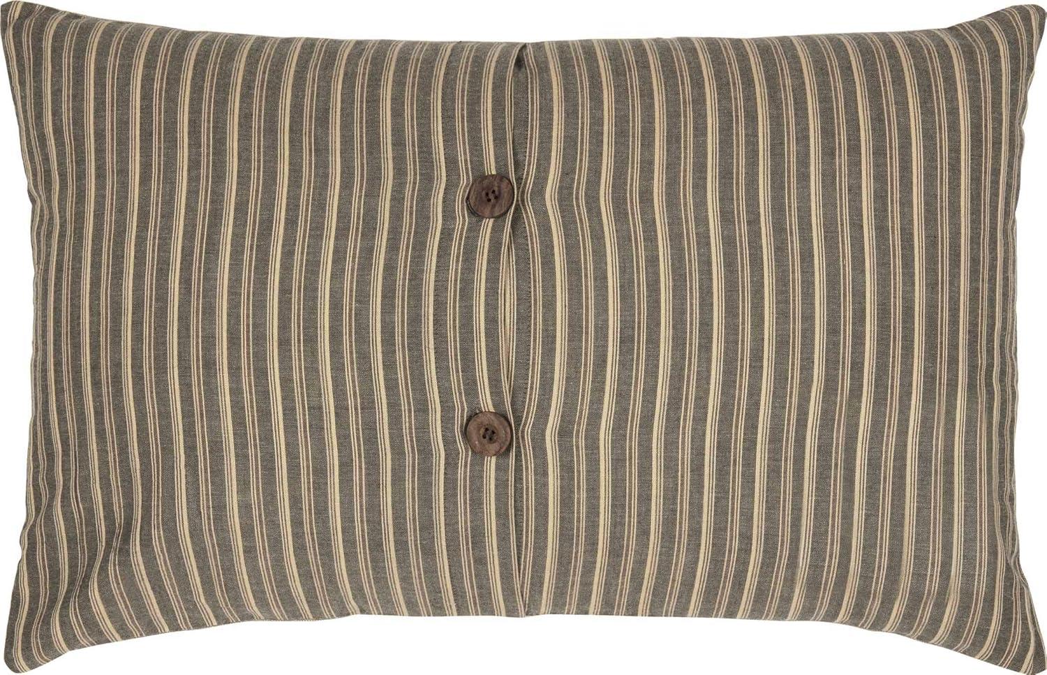 Sawyer Mill Buttons Cotton Reversible Throw Pillow