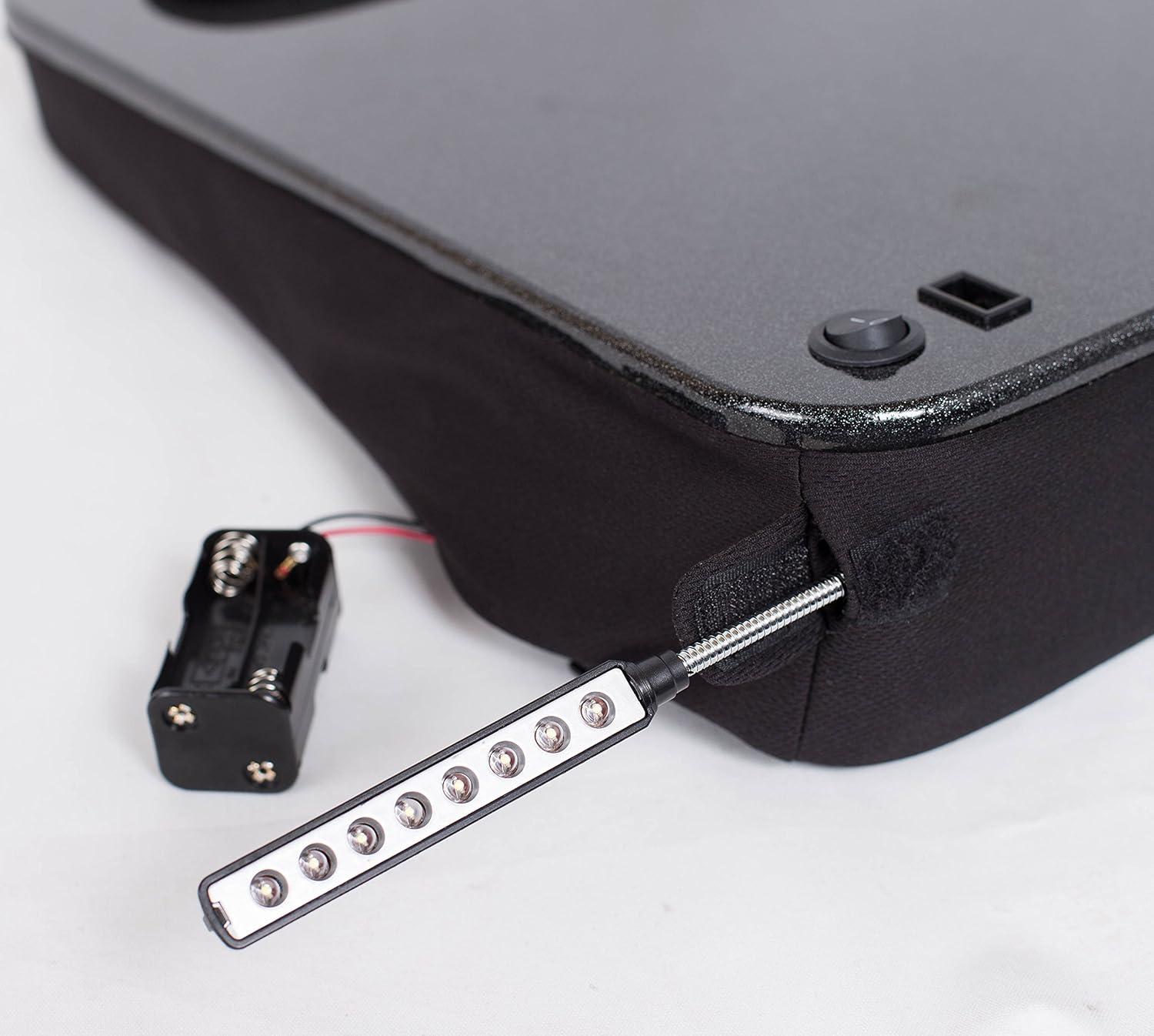 Sofia + Sam Lap Desk with USB Light - Black