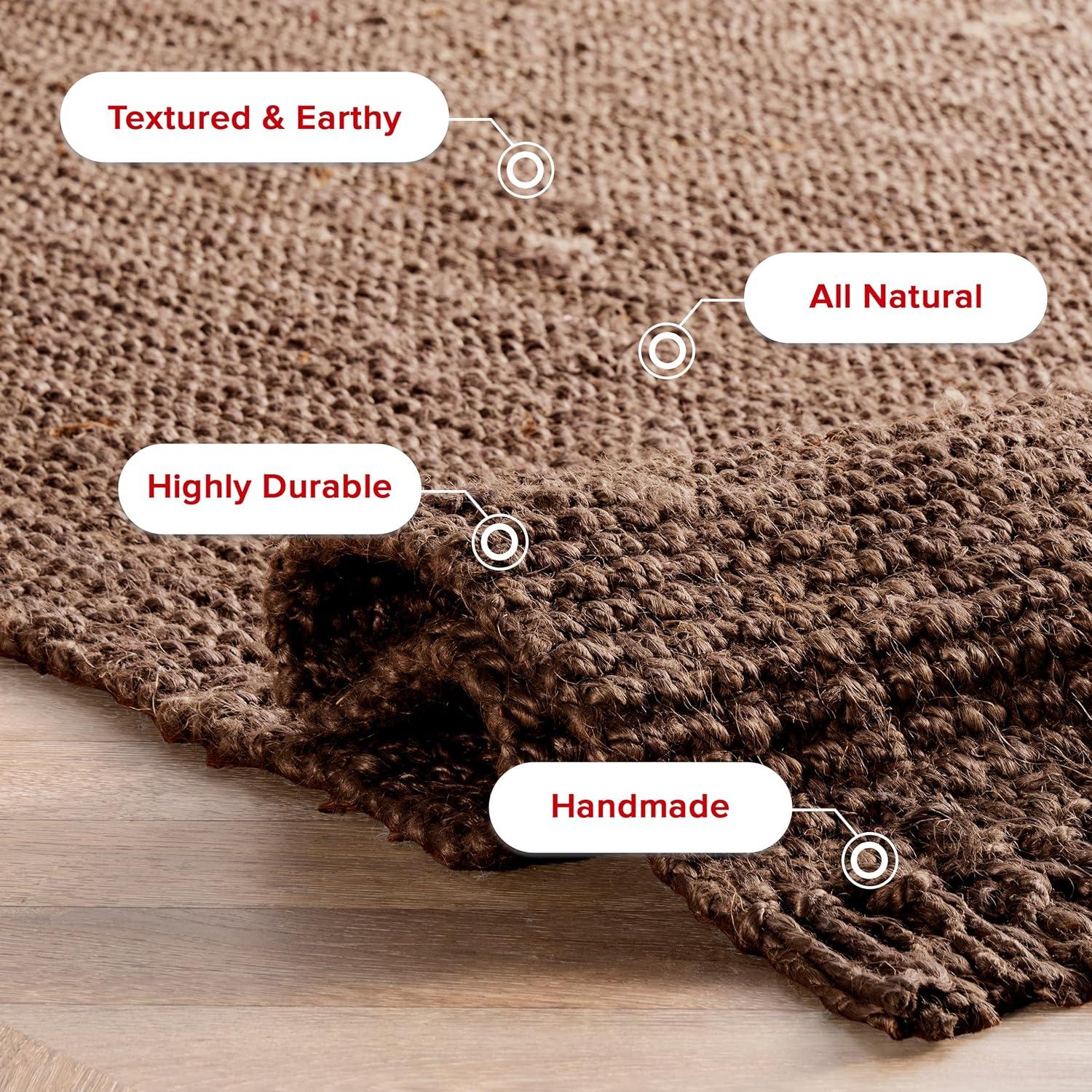 Nuloom Daniela Farmhouse Chunky Jute Indoor Area Rug