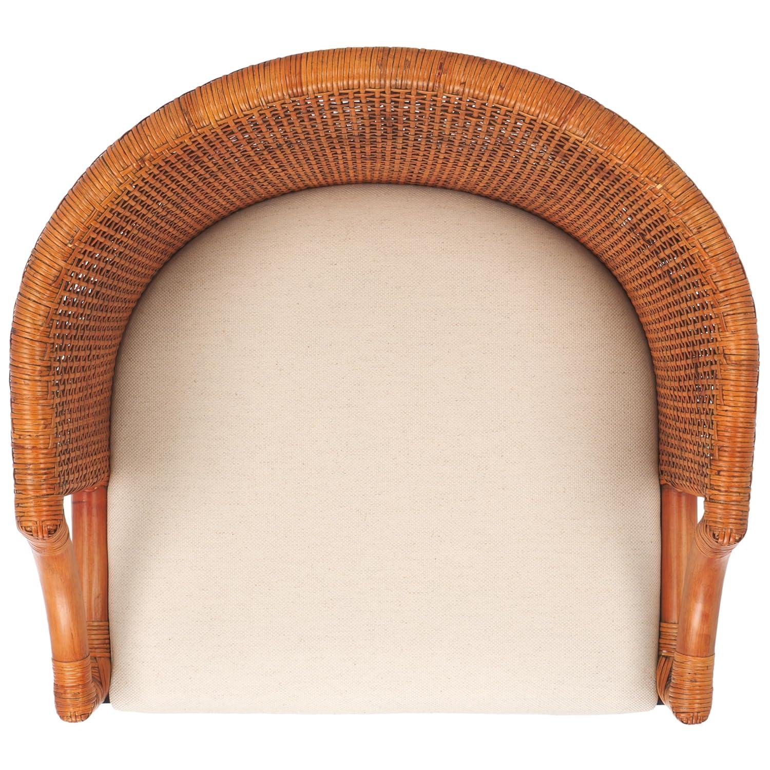 Brando Counter Stool - BST4000 - Natural/White Washed - Safavieh