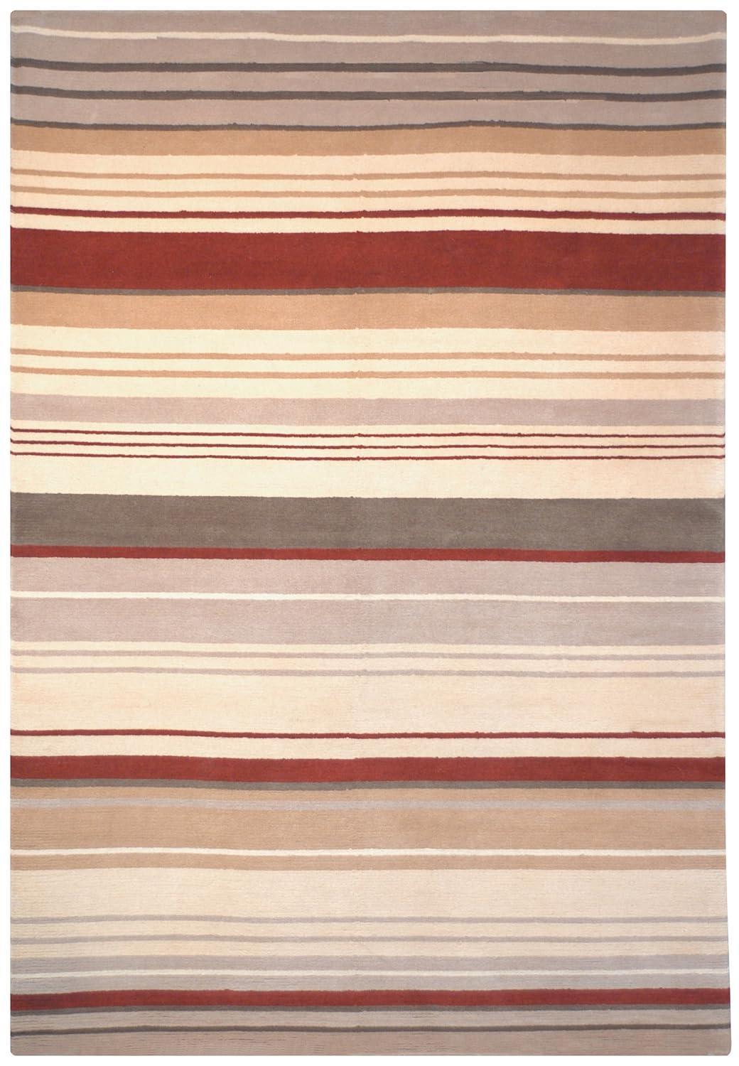 Safavieh Lexington Hand Tufted Wool Pile Striped Rug