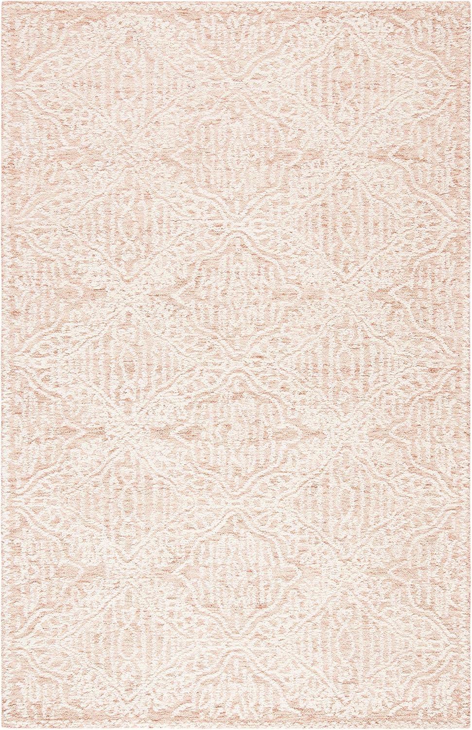 Capri CPR613 Hand Tufted Area Rug - Rust/Ivory - 6'x9' - Safavieh.