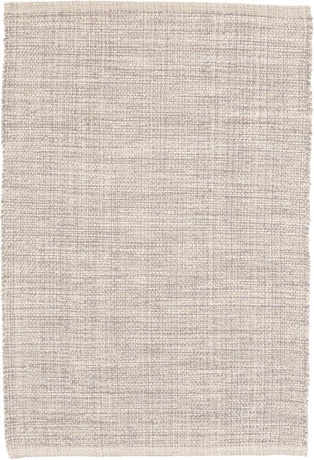 Marled Grey Handwoven Cotton Rug