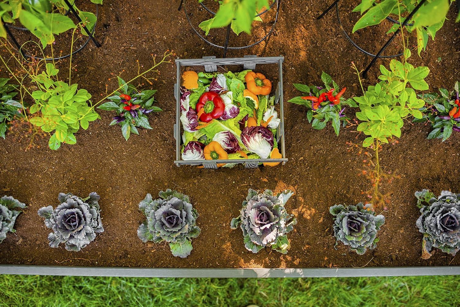 Urbana Keyhole Composting Raised Garden Bed