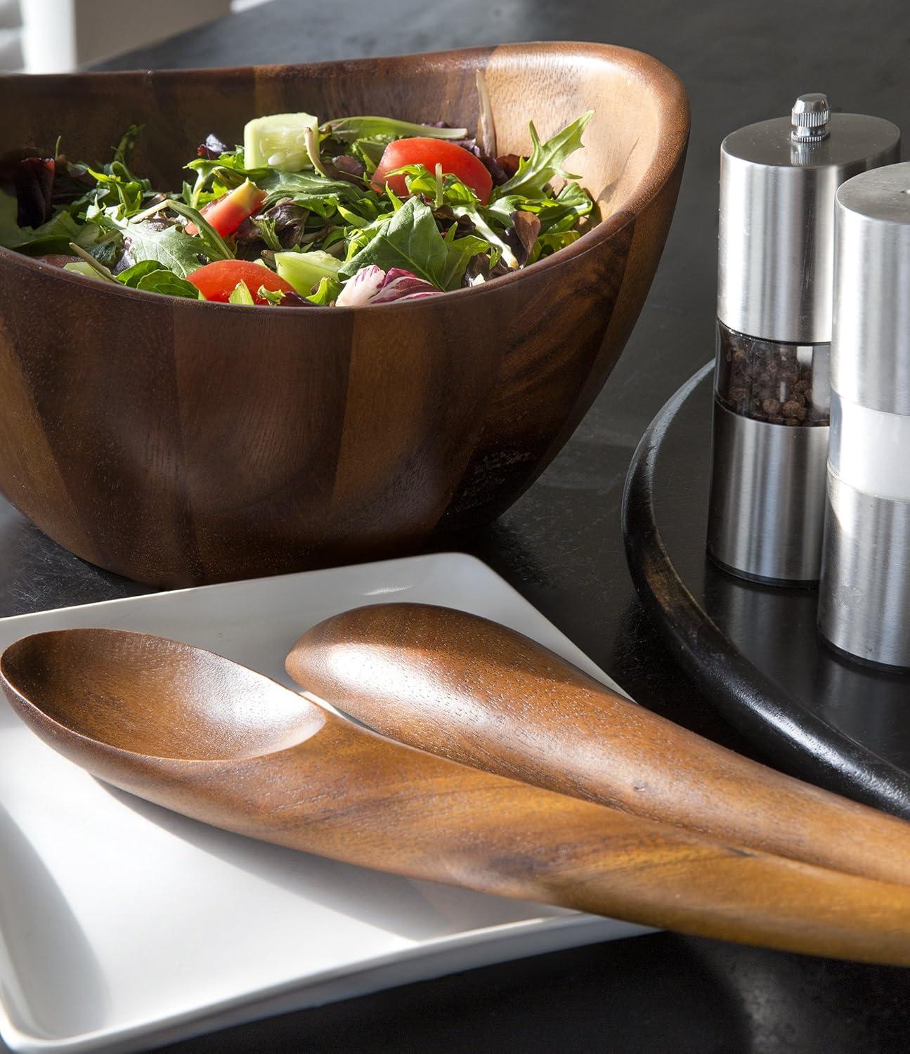 Nambe Harmony 3-Piece Salad Set