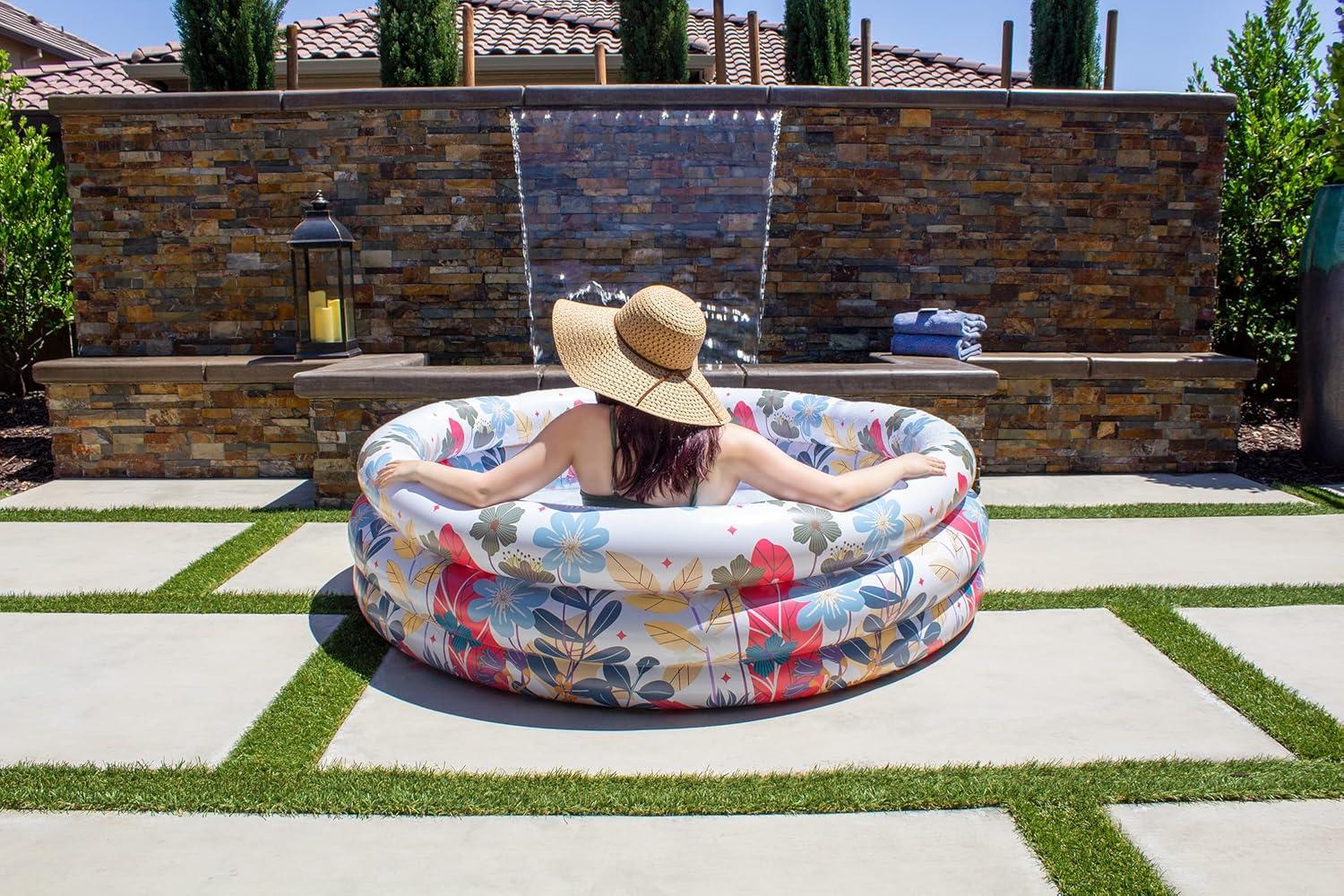 Poolmaster Summer Garden Inflatable Swimming Pool