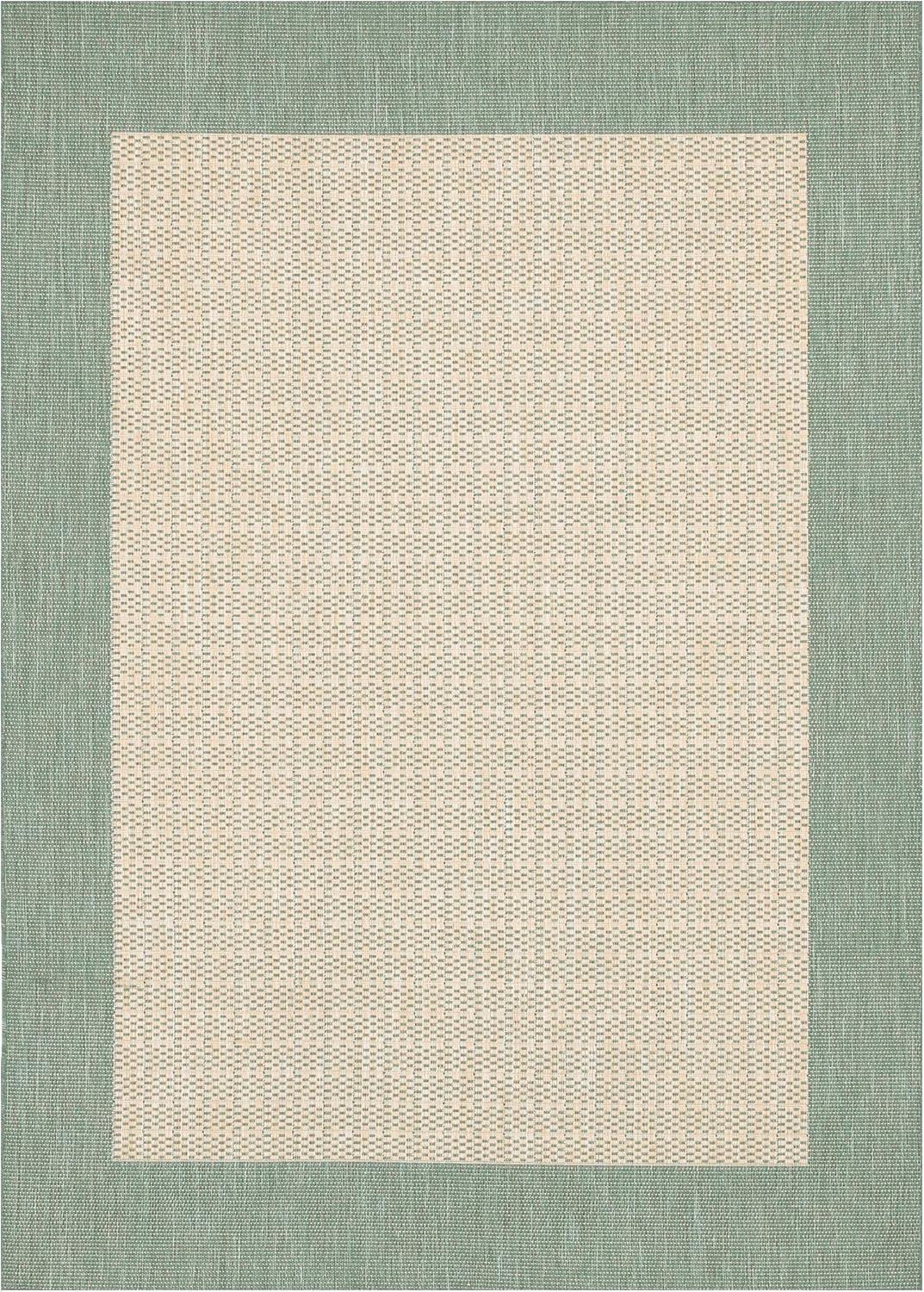 Elysian Gray Rectangular Easy-Care Reversible Outdoor Rug - 90" x 129"