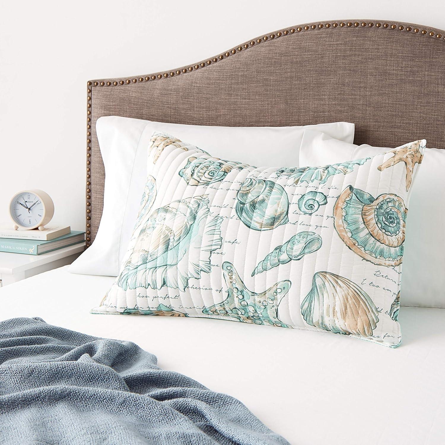 Cruz Microfiber Reversible Pillow Sham Standard 20" x 26" Multicolor by Barefoot Bungalow