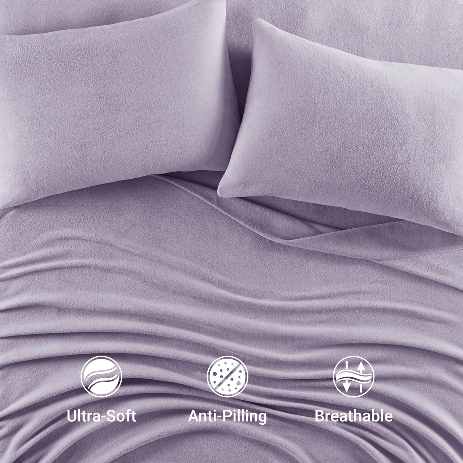 Madison Park Micro Fleece Sheet Set