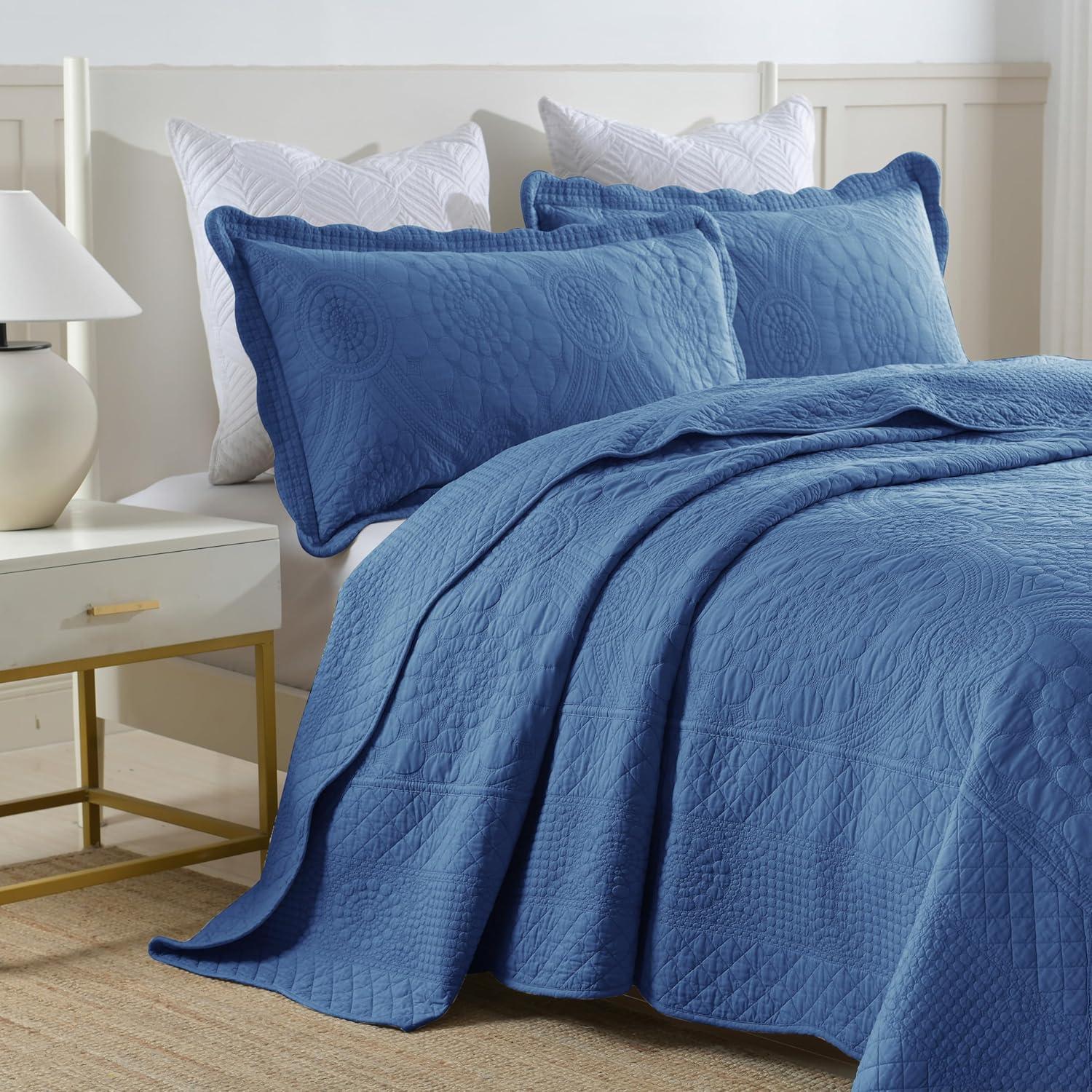 MarCielo Tfshasta Cotton Twill Patchwork Quilt Set