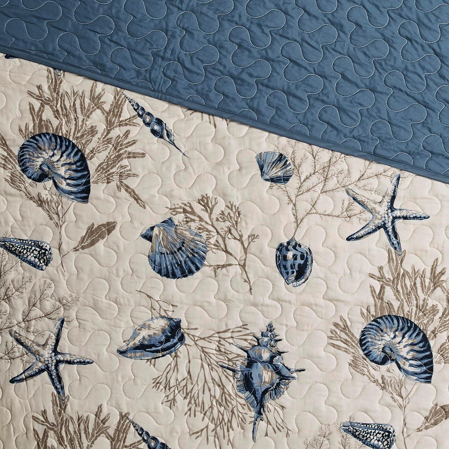 Madison Park Bayside Quilt Set with Throw Pillows