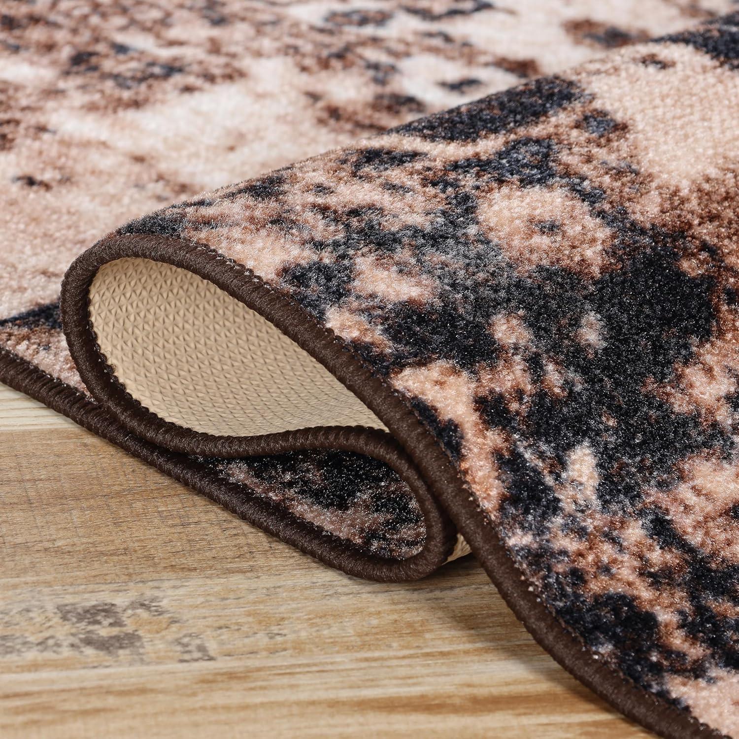 Bohemian Rustic Medallion Indoor Runner or Area Rug