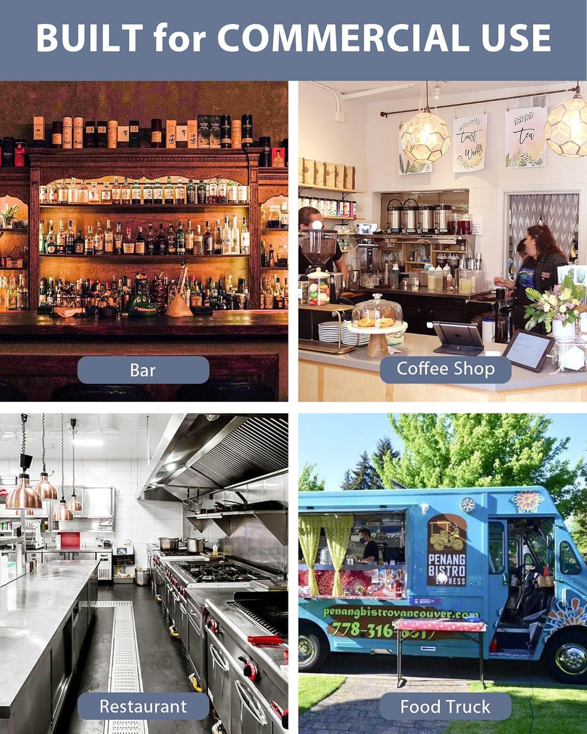 Glass Filler Faucet Wall Mount: WOWOW Push Water Bottle Filling Station Solid Brass, Commercial Water Filler Faucet for Bar, Diner, Cafe, Restaurant, Kitchen and Coffee Shop, 3/8 Male Inlet