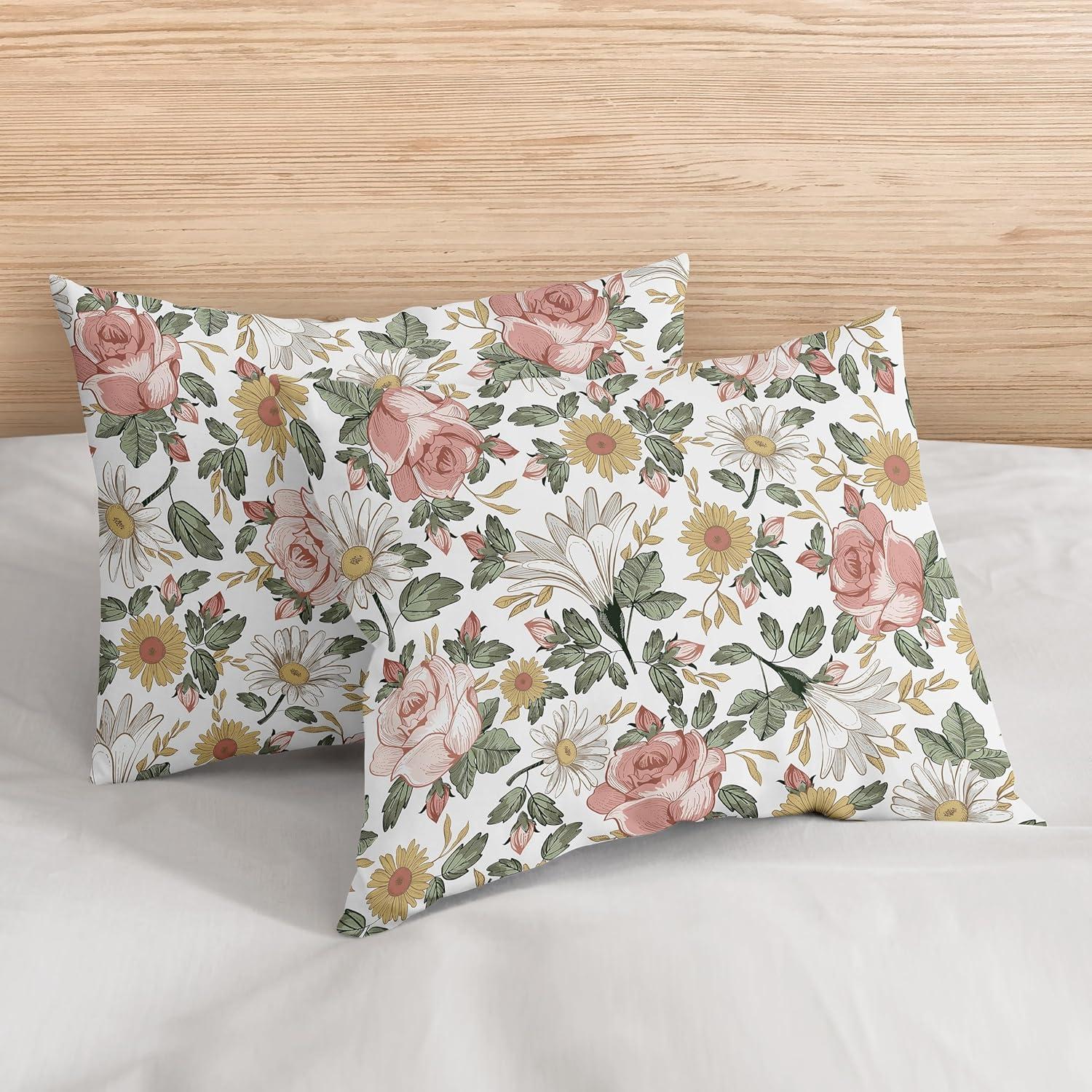 Vintage Floral Comforter Set