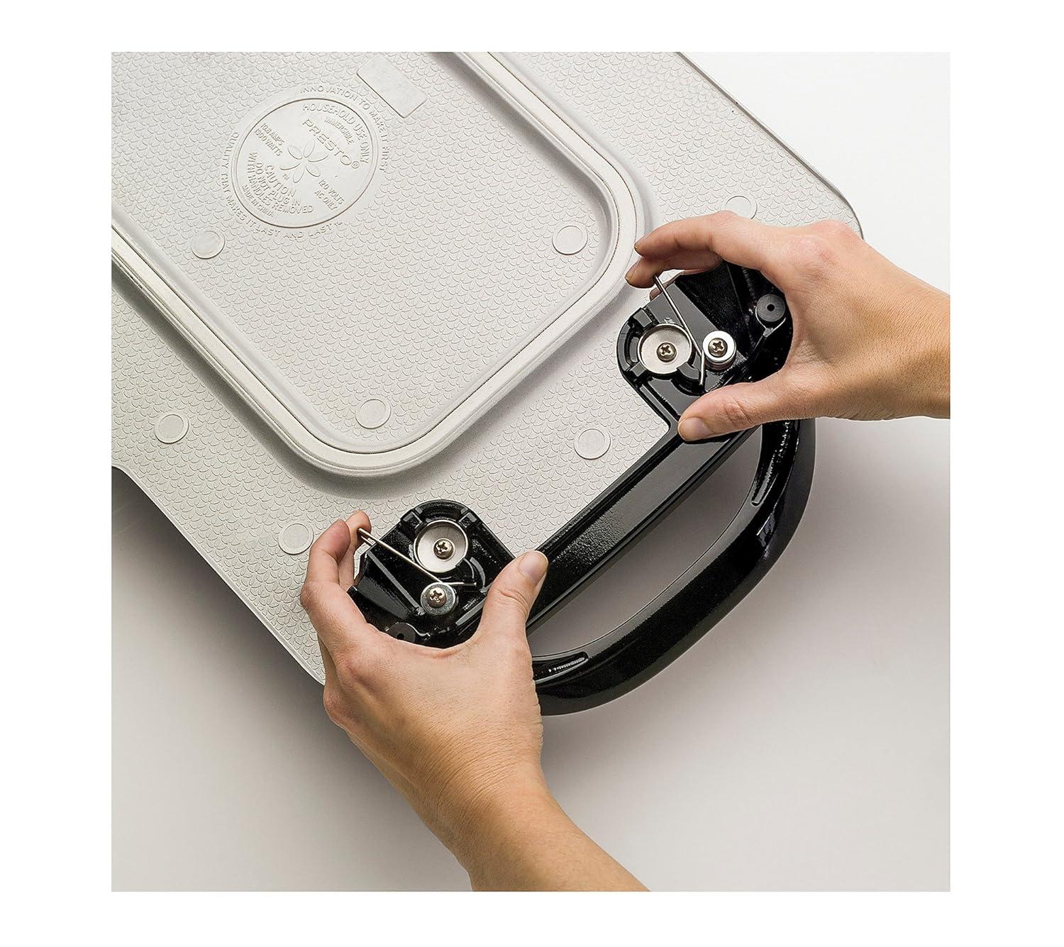 Presto 22 in Electric Griddle - Extra Large Cooking Surface, Non Stick, Fast & Even Heating